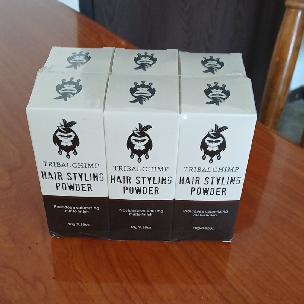 Tribal Chimp Hair Styling Powder -  6 Pack